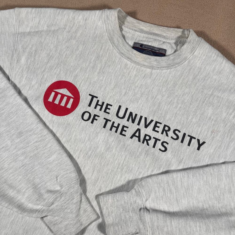 Vintage 90s Y2K Champion Reverse Weave University Crewneck Sweatshirt Size M